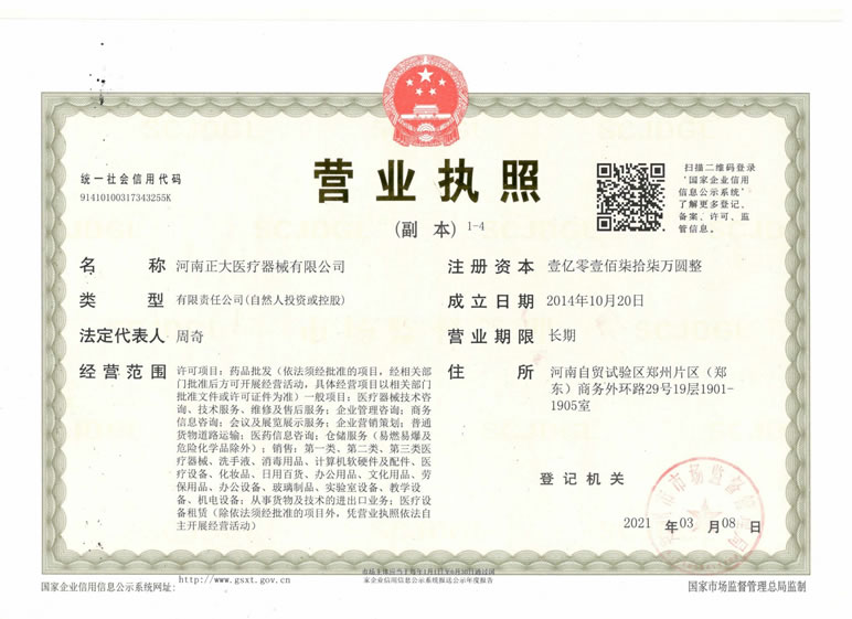 公司執照